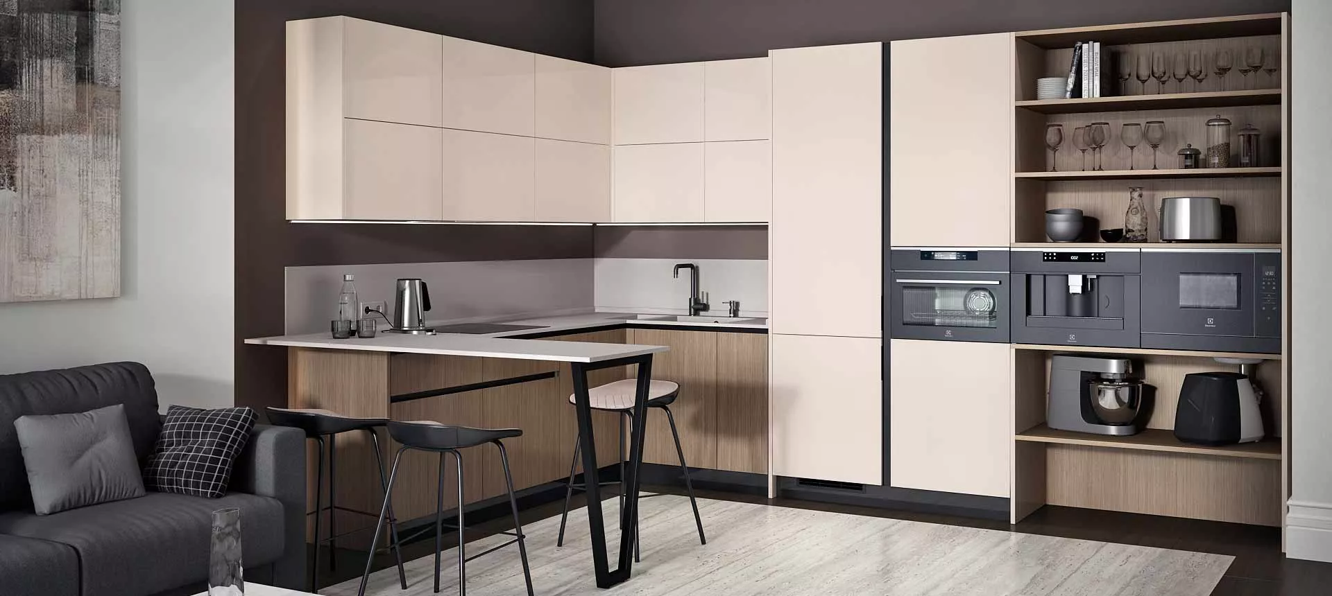 Американский орех / Магнолия глянец 